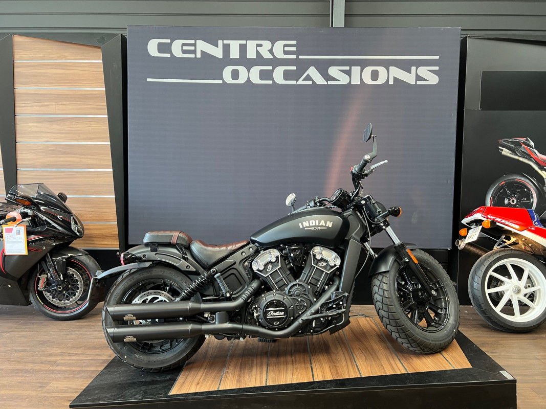INDIAN Scout Bobber 1133 ACTION MOTO  HAUCONCOURT 